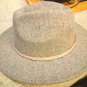 Stylish Gray Fedora Hat